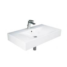 Barclay 4-1618WH - Des 810 Wall-Hung Basin 8'' Widespread, White