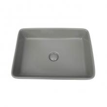 Barclay 4-1097MLG - Harmony 19-3/4'' Rect Above Counter Basin,Matt Light Green