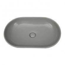 Barclay 4-1096MLG - Harmony 21-3/4''Oval Above Counter Basin,Matt Light Green