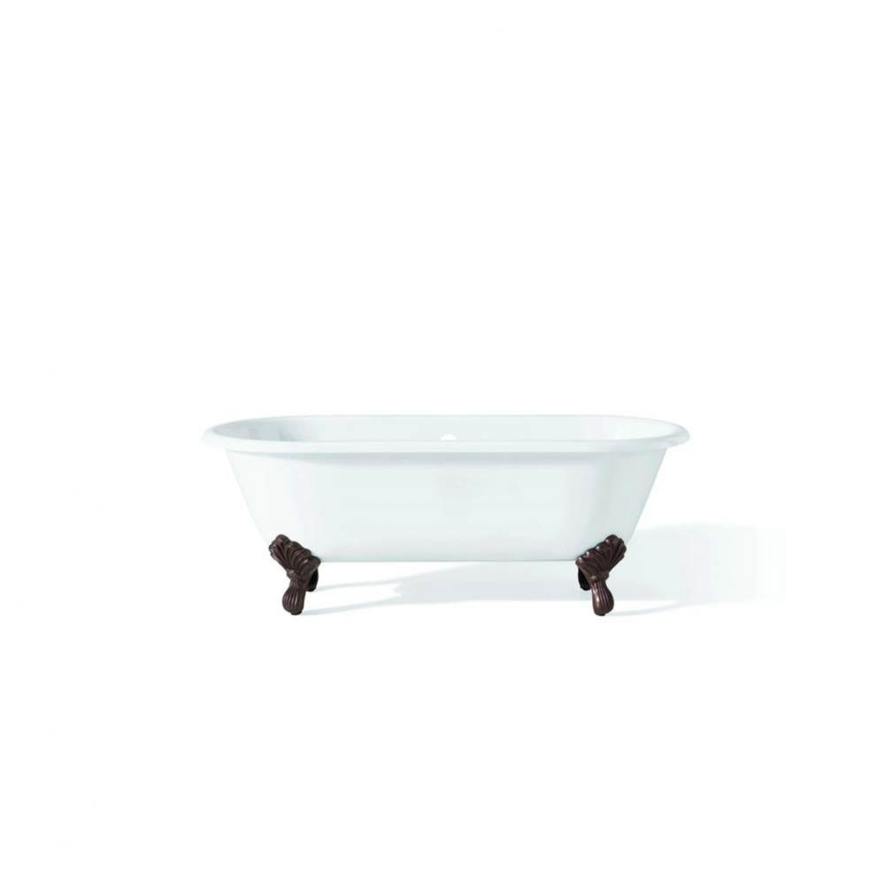 Regal Tub, 61'', Biscuit, 8'' Drill, Tub Only