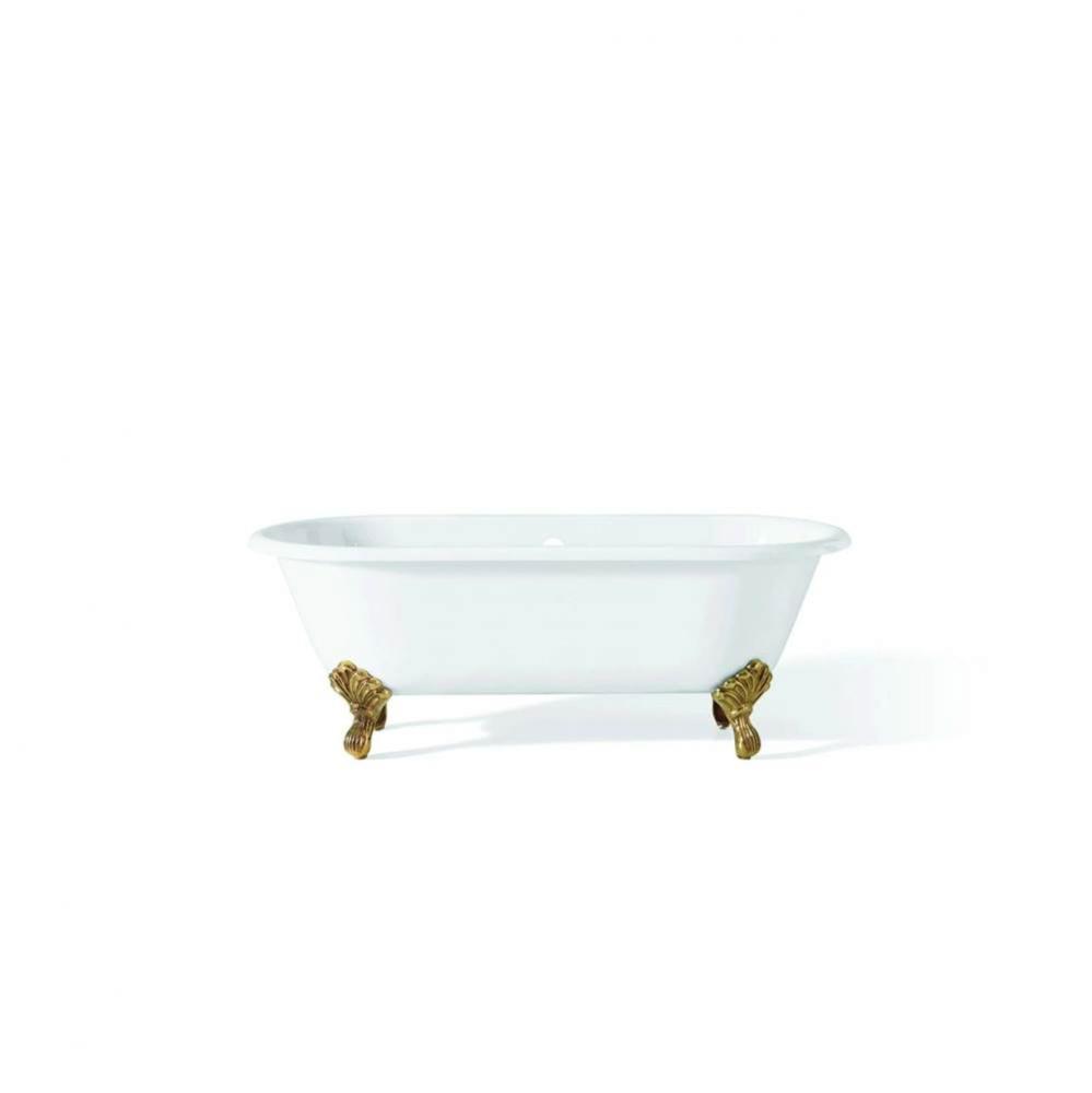 Shaughnessy Feet For Regal Tub, Polished Brass