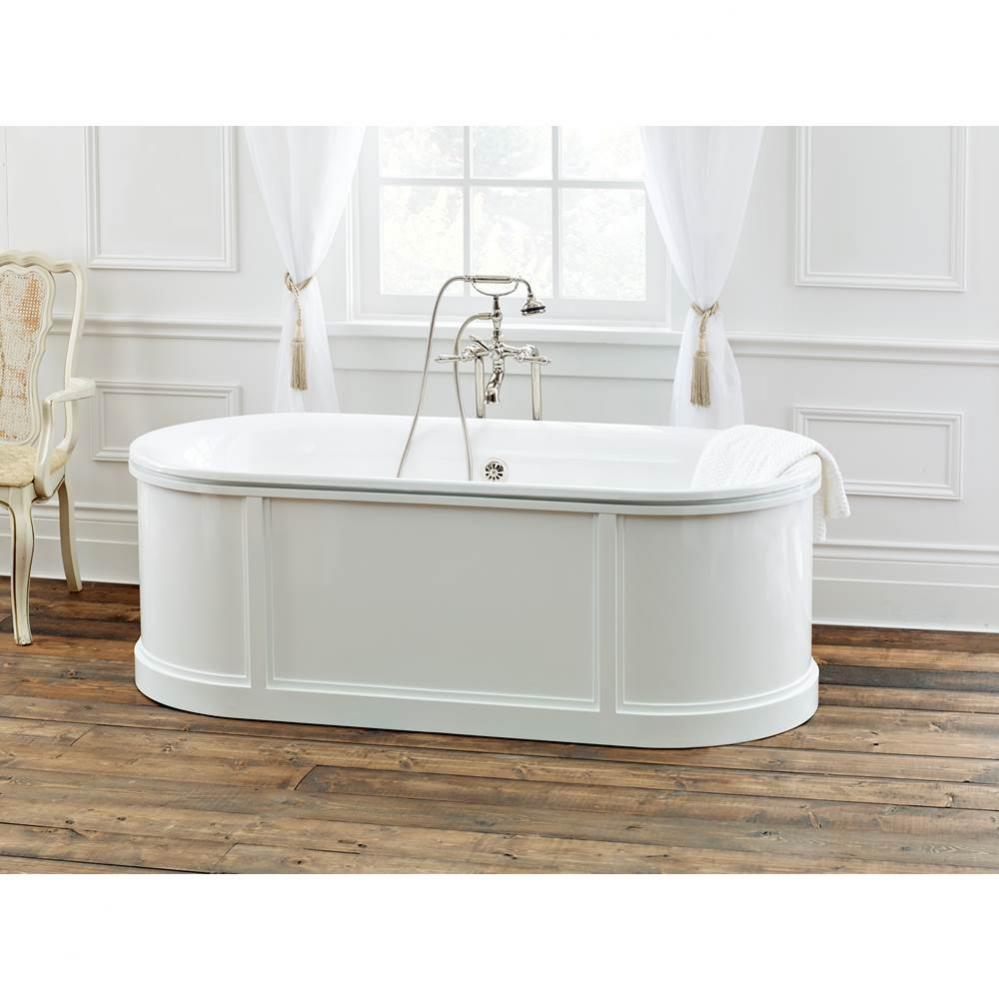 BUCKINGHAM Cast Iron Bathtub