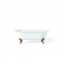 Cheviot Products 2169-FEET-PB - Shaughnessy Feet For Regal Tub, Polished Brass