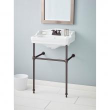 Cheviot Products 553-WH-8/575-AB - ESSEX Console Sink