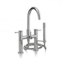 Cheviot Products 7512-CH - CONTEMPORARY Deck-Mount Tub Filler