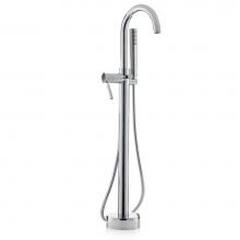 Cheviot Products 7550-CH - CONTEMPORARY Single-Post Tub Filler