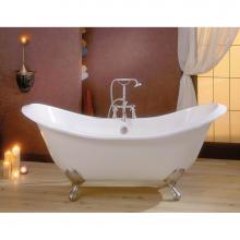 Cheviot Products 2166-BC-0-AB - Regency Cast Iron Bathtub