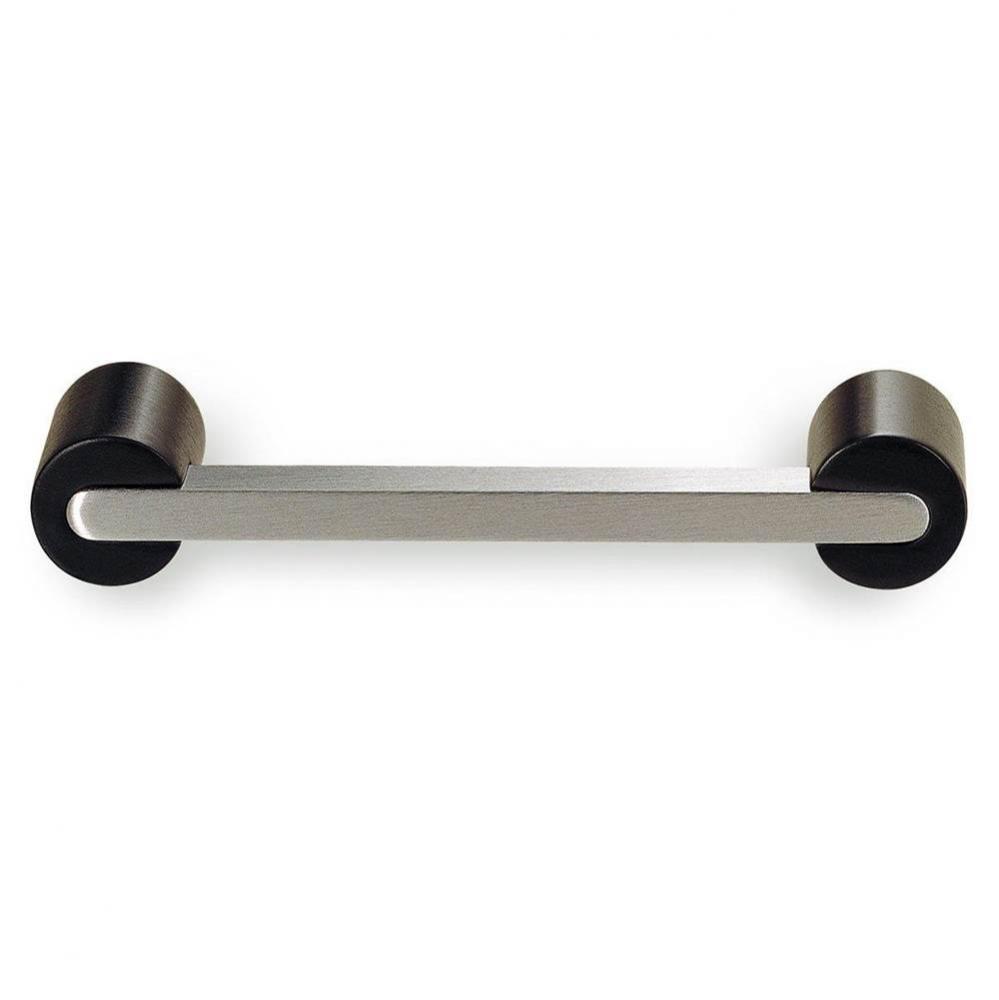 Cabinet Pull Hand Finished in Matte Light Statuary Bronze and Matte Pewter