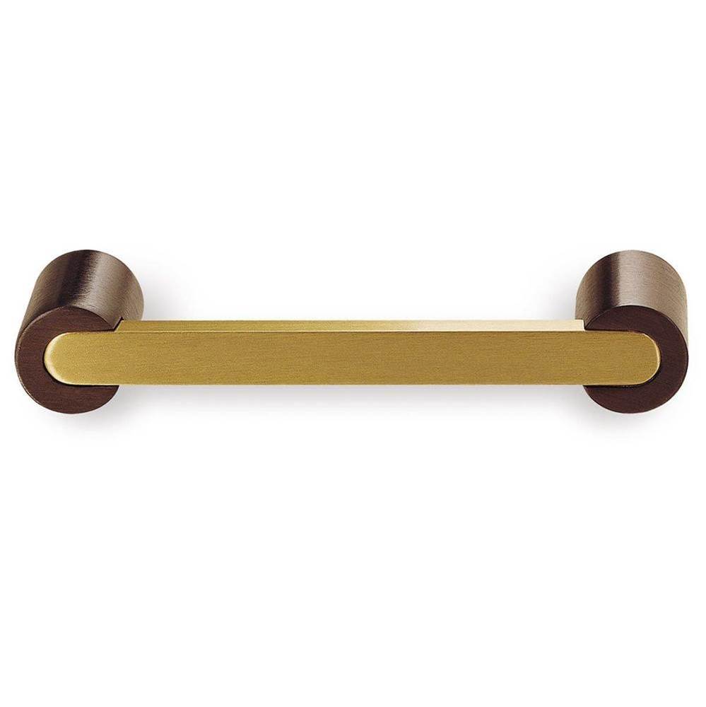 3'' center to center Pull- Oil Rubbed Bronze and Matte Satin Brass