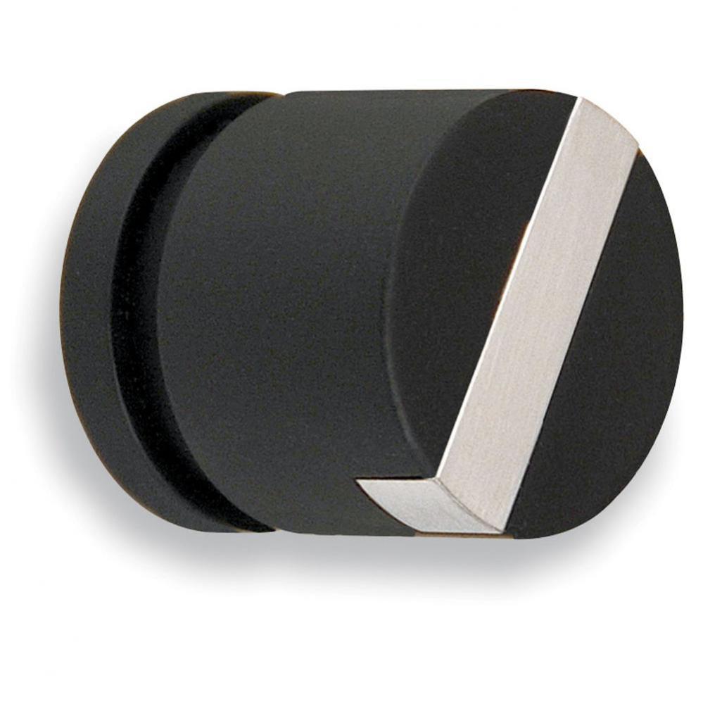 1'' Knob - Matte Satin Brass and Matte Satin Bronze