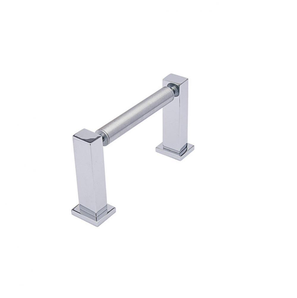 Paper Holder Polished Chrome and Satin Chrome