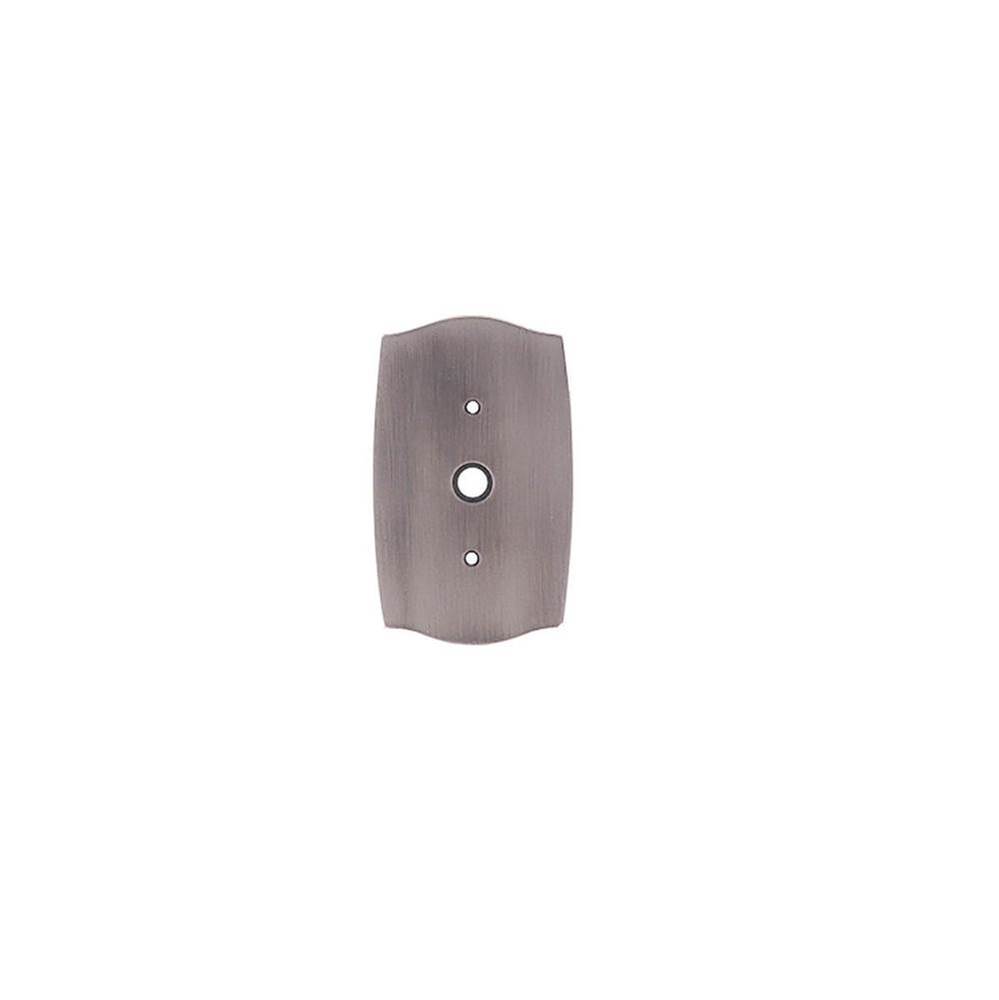 Single Toggle/Single Duplex Colonial Switch Plate - Satin Chrome