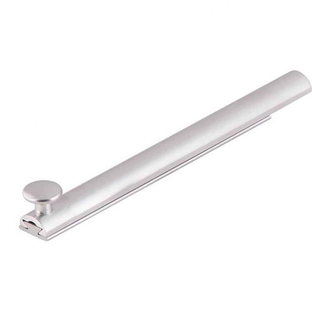 6'' Overall Length Surface Bolt - Polished Chrome