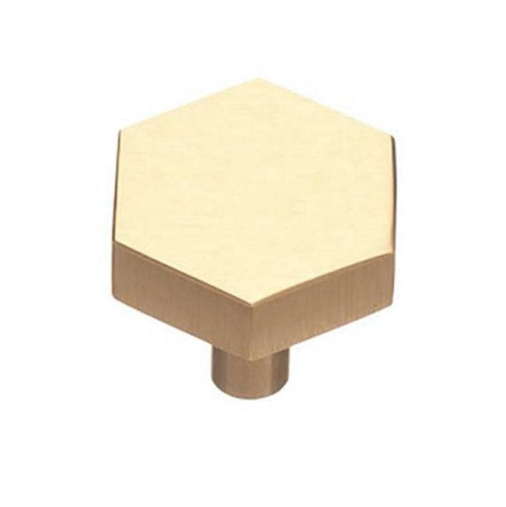 1 1/4'' Diameter Hexagon Knob/Straight Shank  - Match Sample