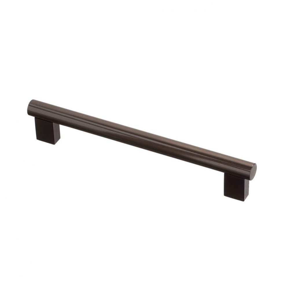 3'' center to center Rectangular Post Bar Pull  - Nickel Stainless