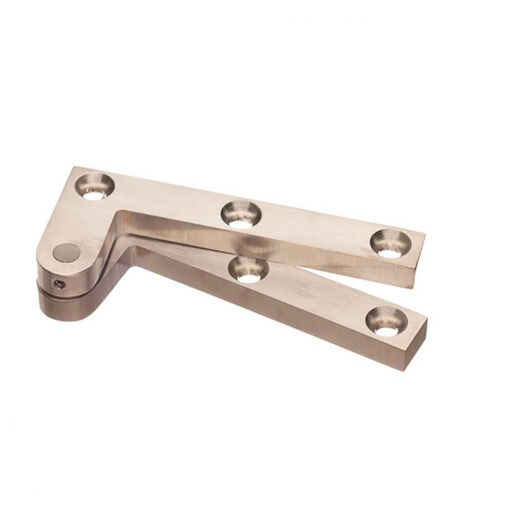 No.6 Brass Pivot with removable Flat Head Pin  - Distressed Black