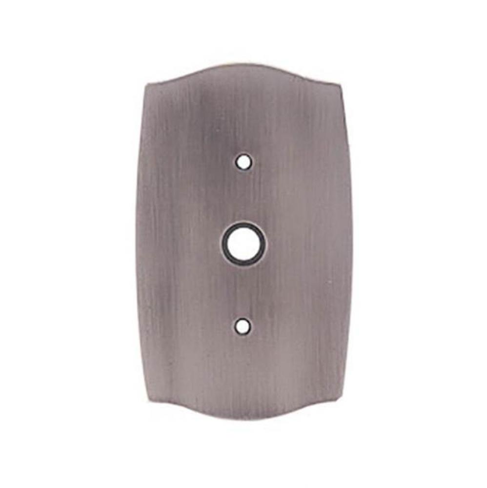 Single Cable Jack Colonial Switch Plate  - Satin Bronze