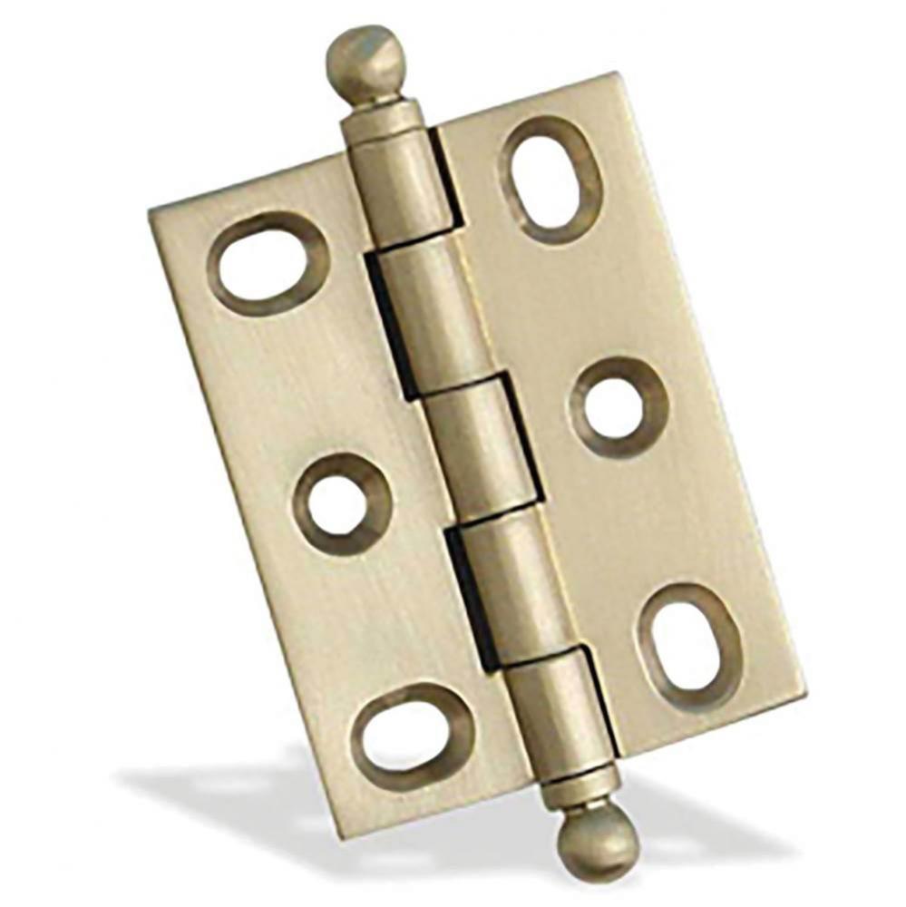 2'' and 1 1/2'' Mortised Hinge/Ball Tip  - Matte Satin Copper