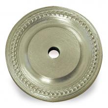 Colonial Bronze B203-4A - 1.5'' diameter Round, grooved Backplate for use with 8-32 screw hand finished in Unlacqu