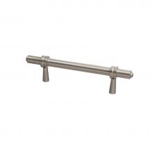 Colonial Bronze 311-M4X15CC - Adjustable center to center Pull - Matte Satin Brass and  Nickel Stainless