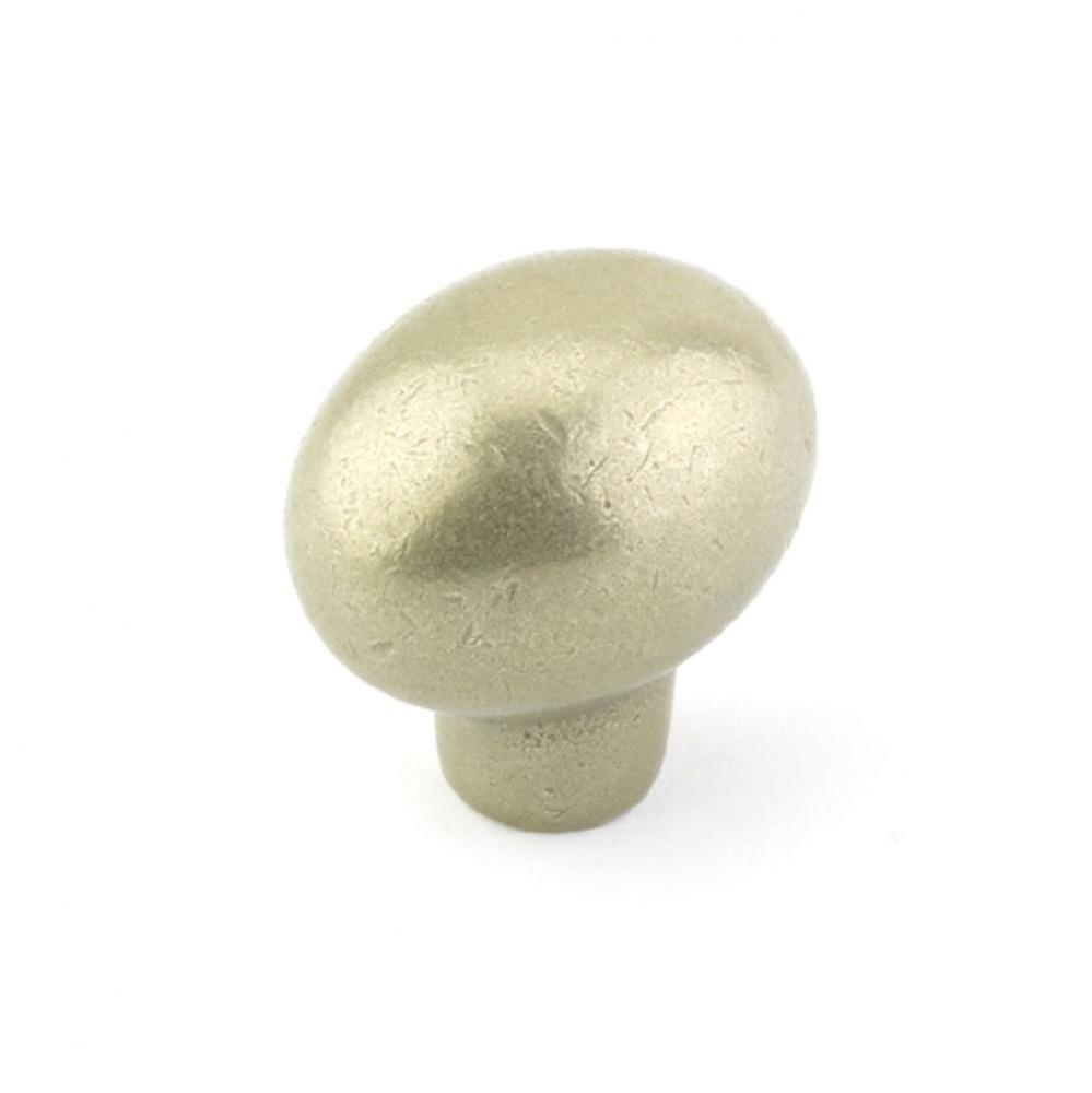 Sandcast Bronze Egg Knob, 1-1/4'', MB