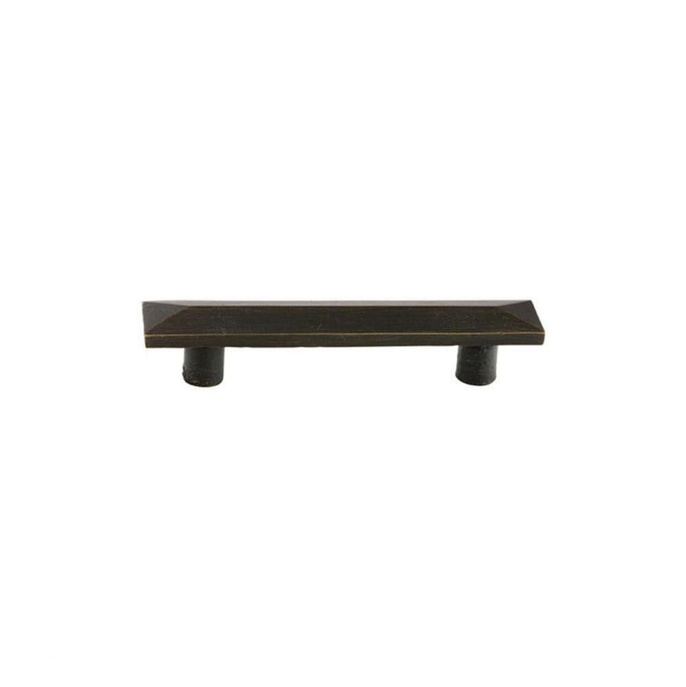 Sandcast Bronze Pyramid Pull, 3'' C-C, FB