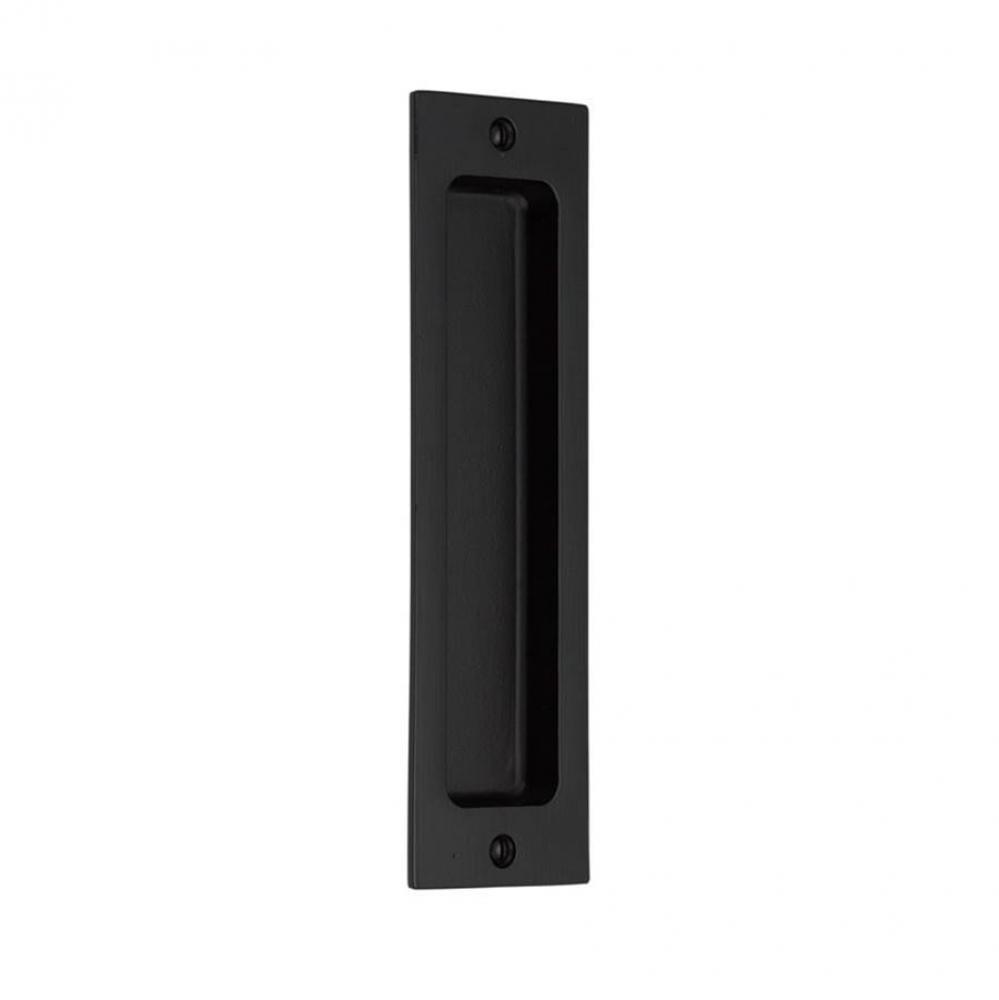 Sandcast Bronze Rectangular Flush Pulls -8'', FB