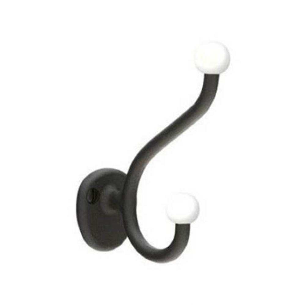 STEEL HOOK, FLAT BLACK STEEL