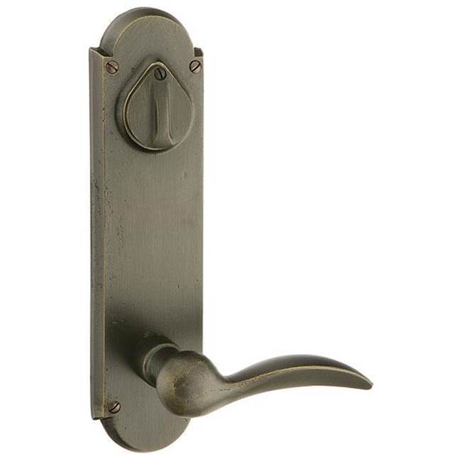 Passage Single Keyed, Sideplate Locksets No.5 5-1/2'' Center to Center Keyed, Cimarron L