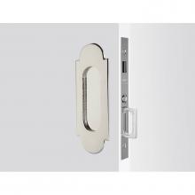 Emtek 2046US19 - Dummy, Pocket Door Mortise Lock, No.8, US19