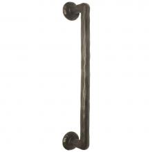 Emtek 86068FB - Rod Bronze Pull, 12'', FB