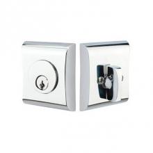 Emtek 8475US14 - NEOS Modern No.2 Deadbolt, Sgl, US14