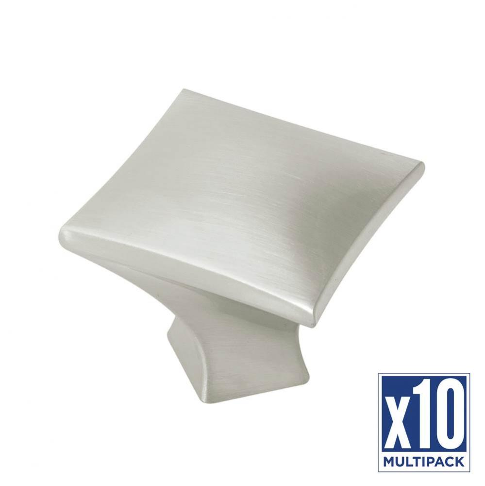 Knob 1-1/4 Inch Square (10 Pack)