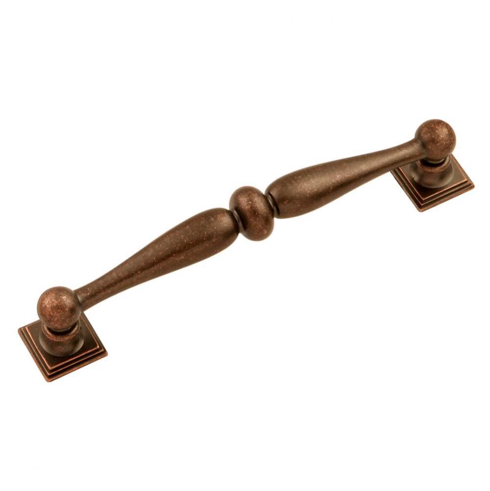 Somerset Collection Pull 128mm C/C Dark Antique Copper Finish