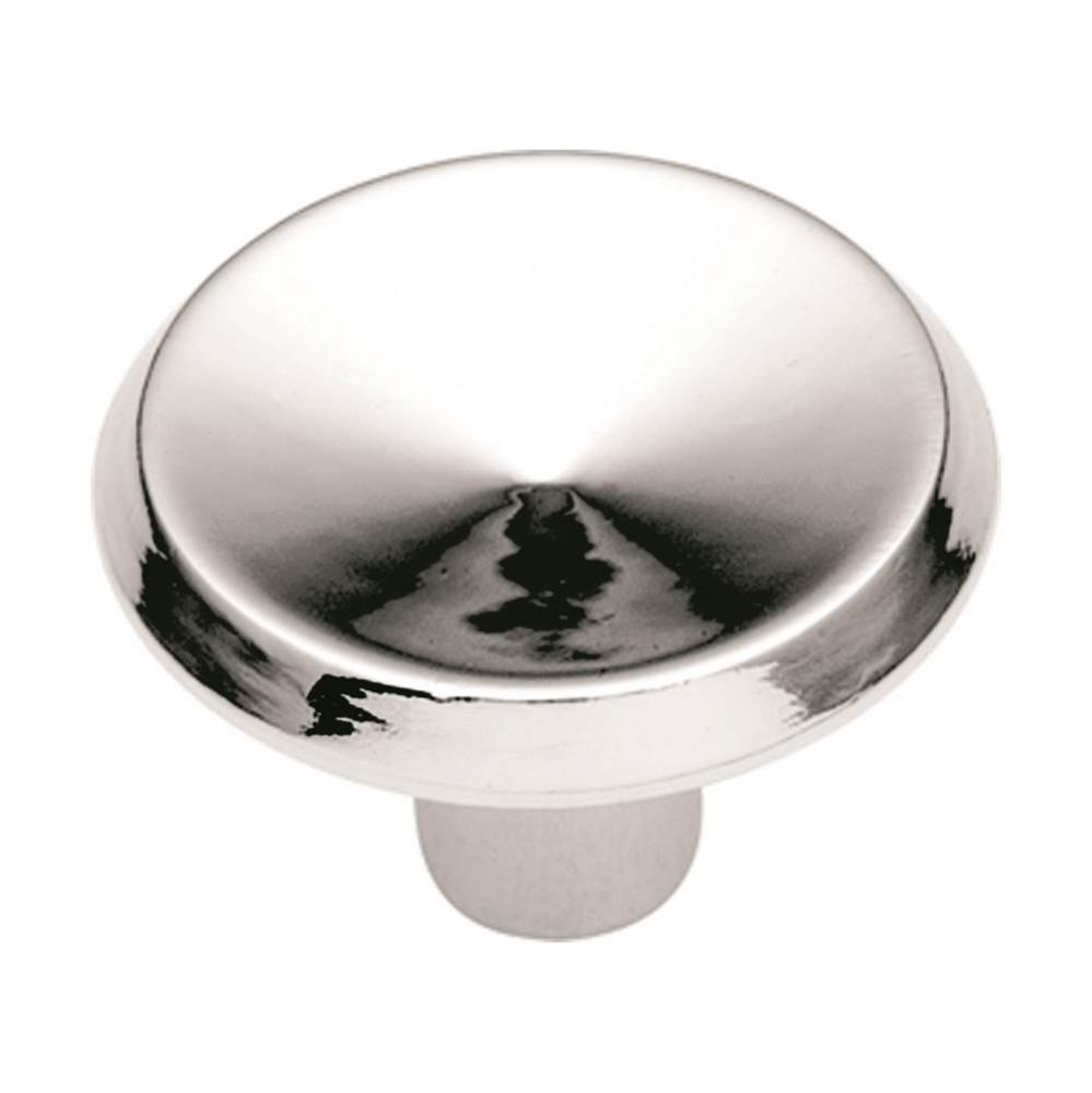 Metropolis Collection Knob 1-1/16'' Diameter Chrome Finish