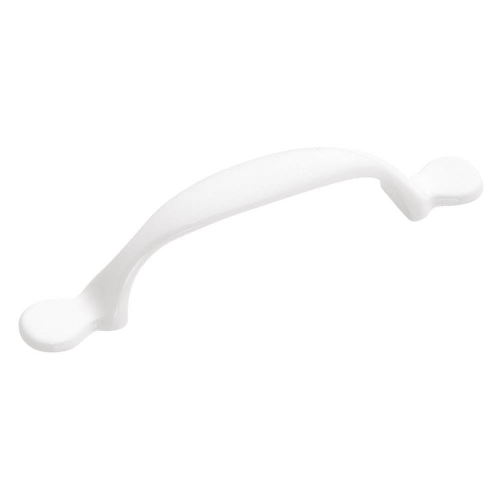 Conquest Collection Pull 3'' C/C White Finish