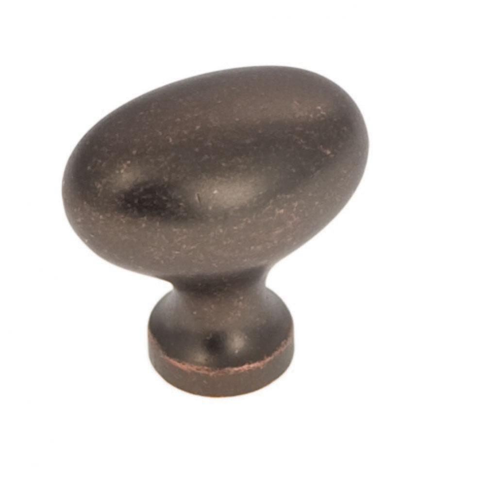 Williamsburg Collection Knob 1-1/4'' X 13/16''  Dark Antique Copper Finish