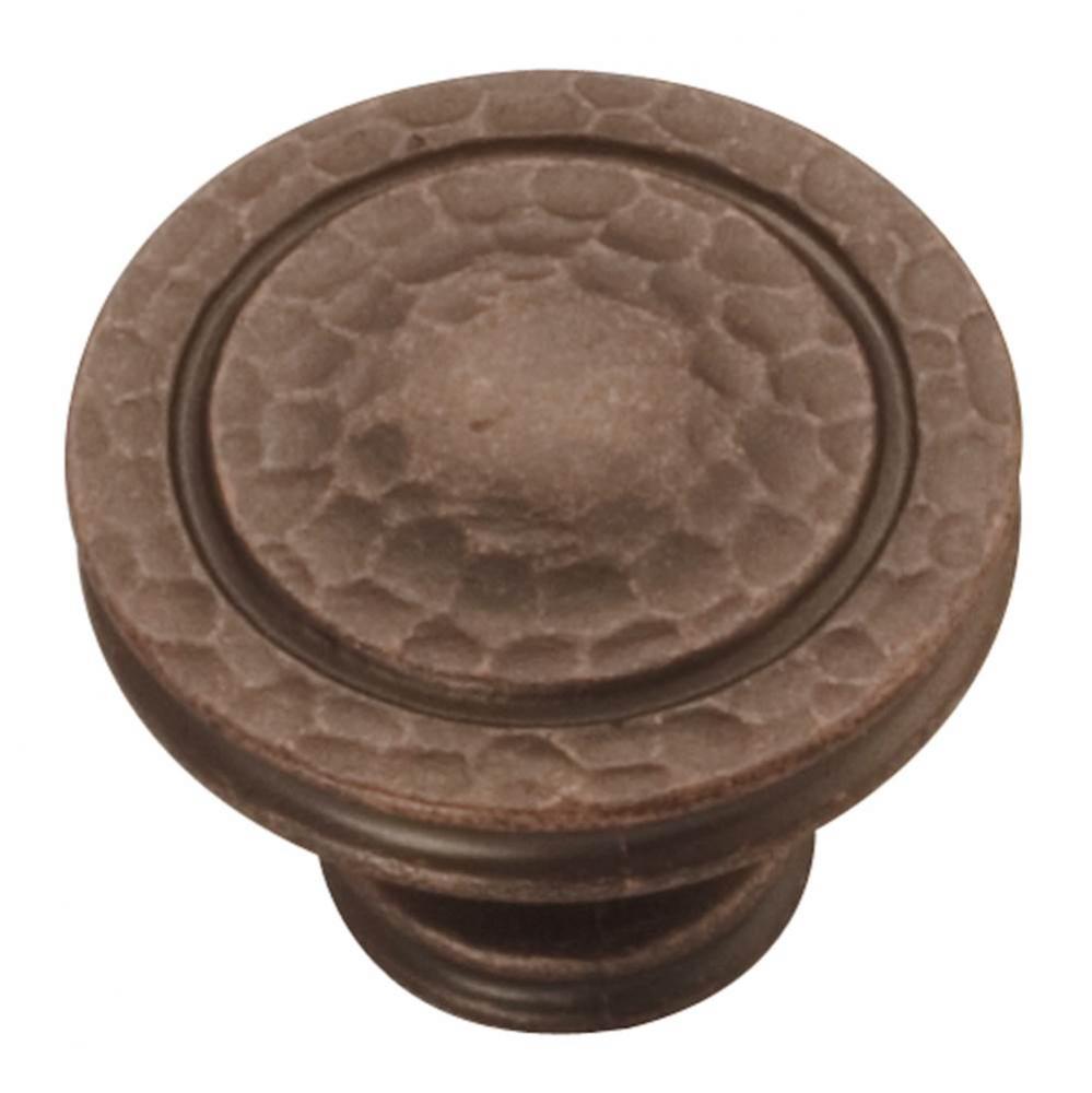 Mountain Lodge Collection Knob 1-3/8'' Diameter Dark Antique Copper Finish