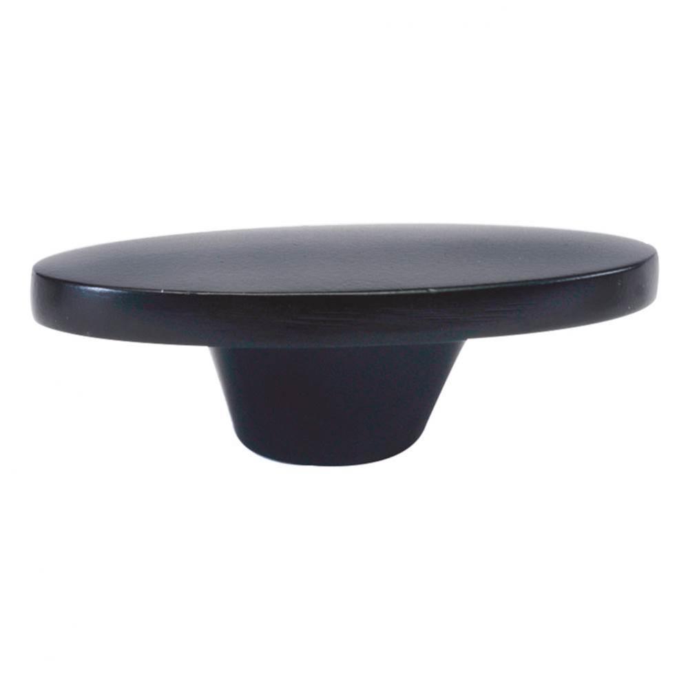 1-5/8 In. Luna Matte Black Cabinet Knob