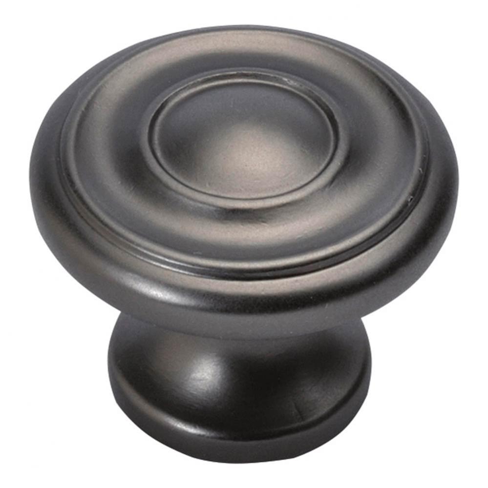 1-1/4 In. Altair Black Mist Cabinet Knob