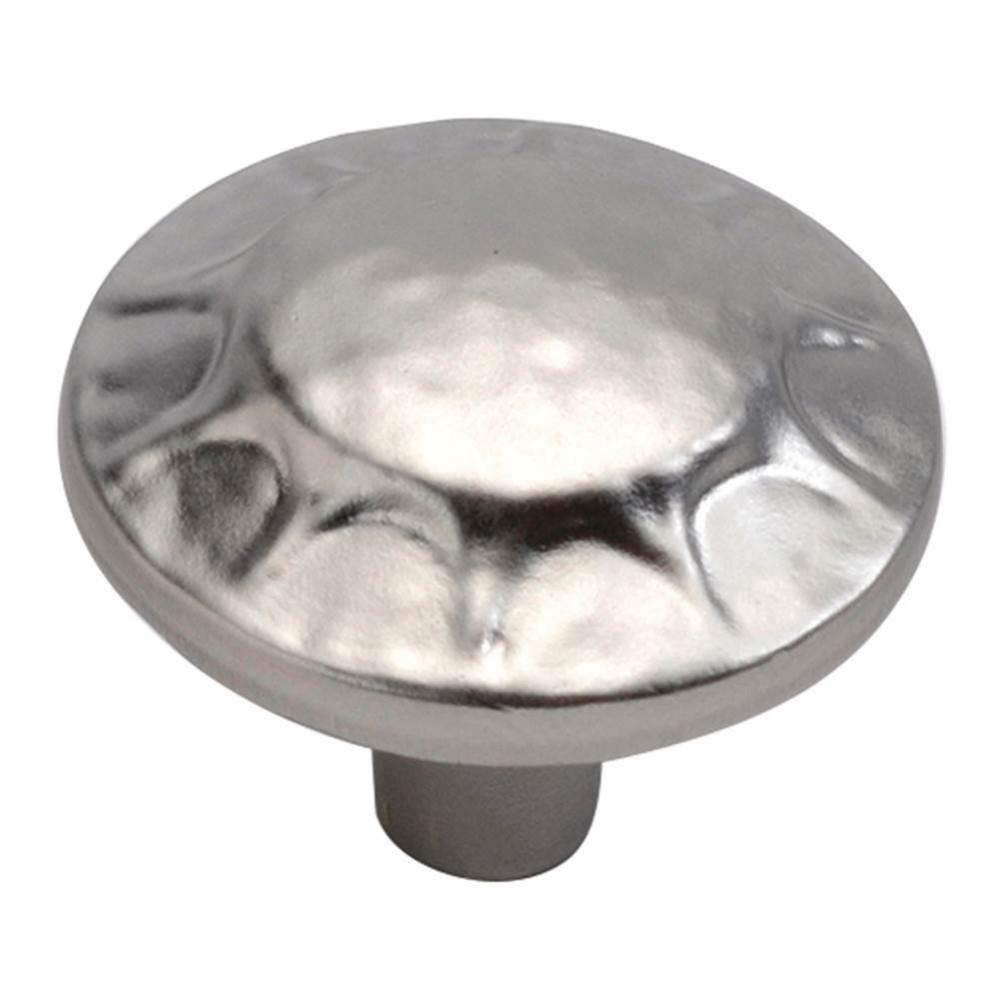 1-1/4 In. Clover Creek Flat Nickel Cabinet Knob