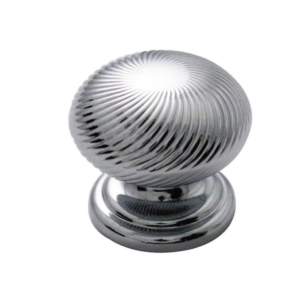 1-1/4 In. Chrome Cabinet Knob