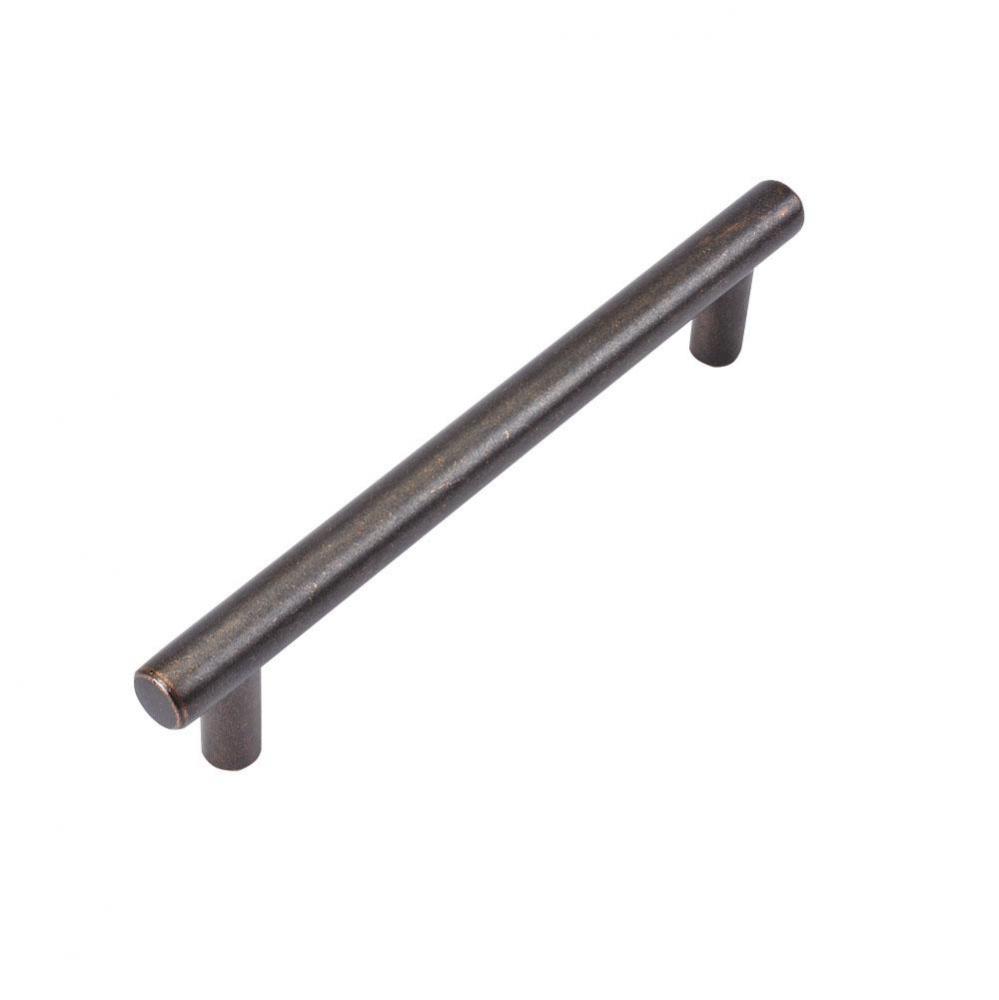 Metropolis Collection Pull 128mm C/C Dark Antique Copper Finish