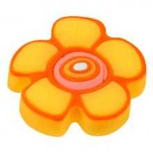 Hickory Hardware HH74653-ZZ - Kids Yellow Flower Cabinet Knob