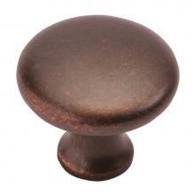 Hickory Hardware P14255-DAC - 1-1/8 In. Conquest Dark Antique Copper Cabinet Knob