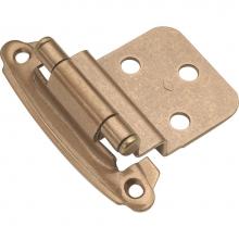 Hickory Hardware P243-SBZ - Surface Self-Closing Collection Hinge SurFace Self Close Satin Bronze Finish (2 Pack)