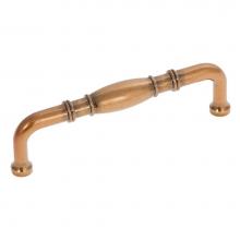 Hickory Hardware P3051-ARG - 96mm Williamsburg Antique Rose Gold Cabinet Pull