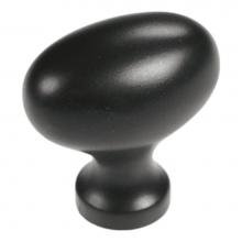 Hickory Hardware P3054-10B - Williamsburg Collection Knob 1-1/4'' X 13/16''  Oil-Rubbed Bronze Finish