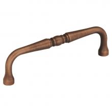 Hickory Hardware P3076-SD - 4 In. Williamsburg Satin Dover Cabinet Pull