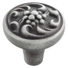 Hickory Hardware P3094-SPA - 1-1/4 In. Mayfair Satin Pewter Antique Cabinet Knob